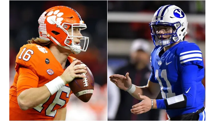 Trevor Lawrence y Zach Wilson