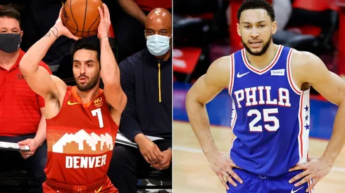 Facundo Campazzo y Ben Simmons