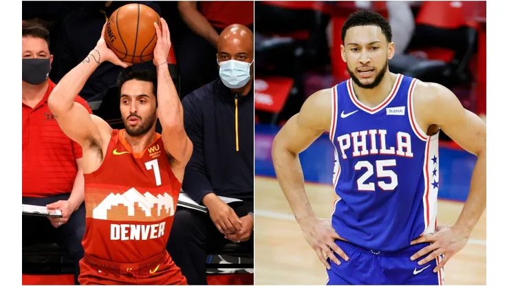 Facundo Campazzo y Ben Simmons