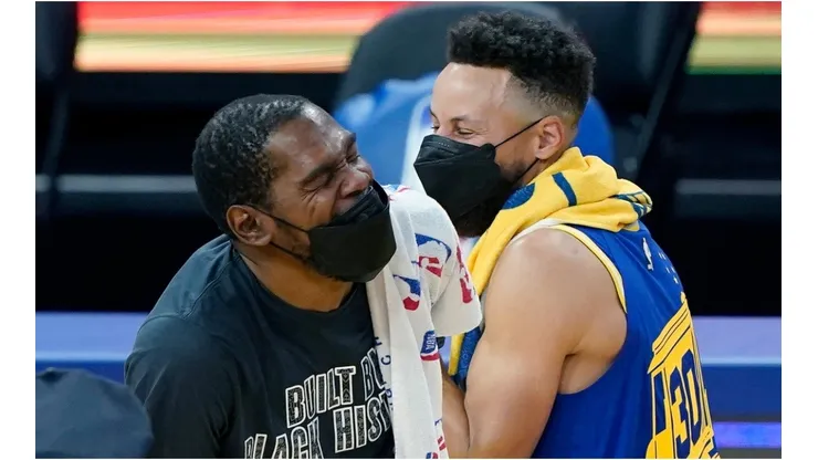 Kevin Durant y Stephen Curry