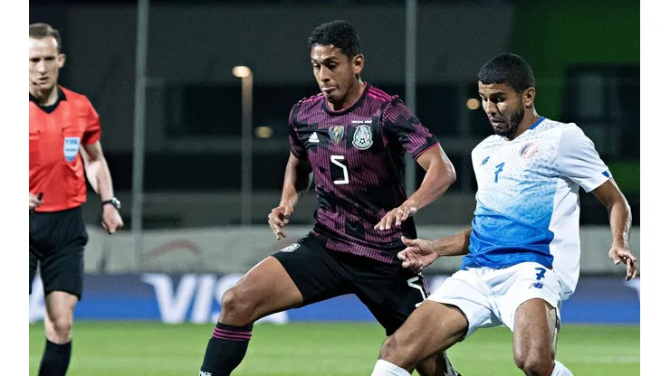 Luis Romo, destacado ante Costa Rica.