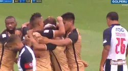 Gol lo hizo Mauricio Montes, exjugador de Alianza Lima.