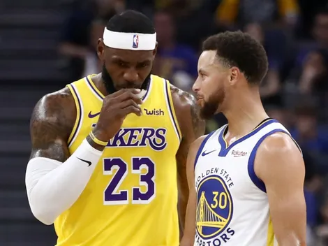 Curry a los Lakers: LeBron intenta reclutar a Stephen