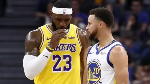 LeBron James y Stephen Curry