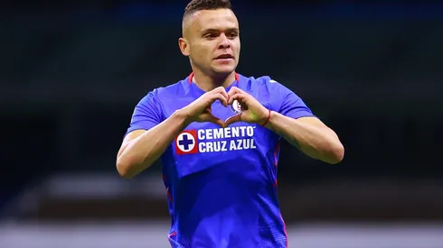 Jonathan Rodríguez, delantero de Cruz Azul.