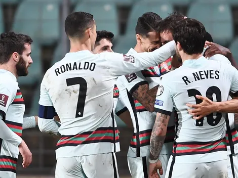 Luxemburgo dio lo sorpresa por 45': Portugal remontó, ganó y es líder