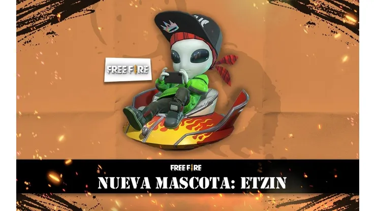 ¡Un extraterrestre llega a Free Fire! ETzin será la nueva mascota