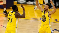 Draymond Green y Stephen Curry (Foto: Getty)