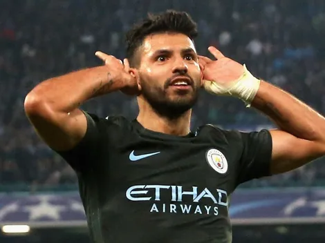 Ídolo total: Manchester City le va a hacer una estatua al Kun Agüero