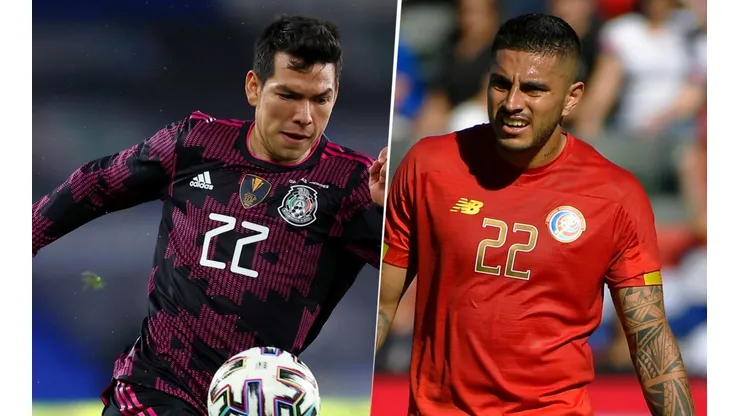 Hirving Lozano y Ronald Matarrita, Amistoso FIFA (Imagen: Getty)