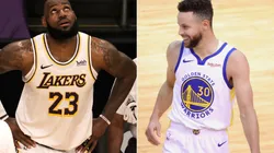 LeBron James y Stephen Curry