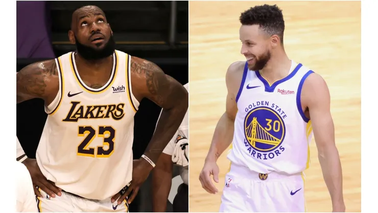 LeBron James y Stephen Curry