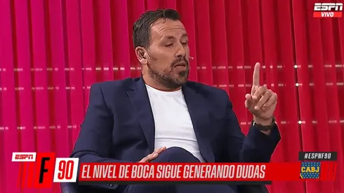 Cristian Fabbiani, sin pelos en la lengua.