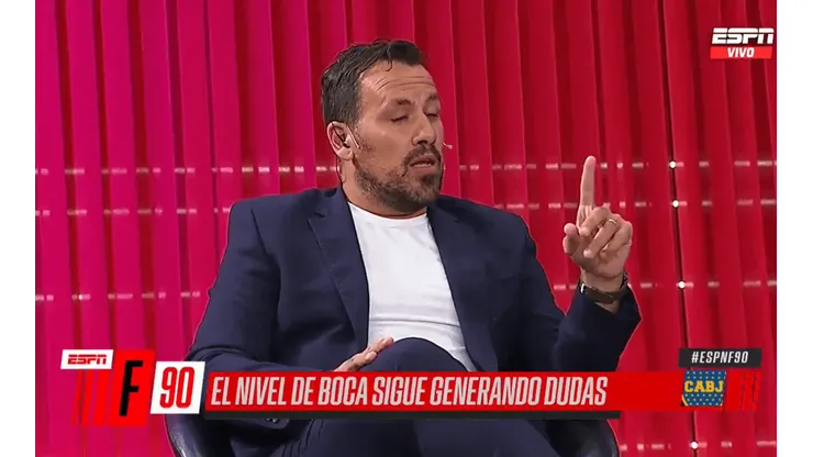 Cristian Fabbiani, sin pelos en la lengua.