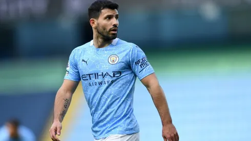 Sergio Agüero, gloria de Manchester City.