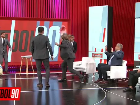 Video: Vignolo tiró el centro y Ruggeri rompió en pedazos un huevo de pascua