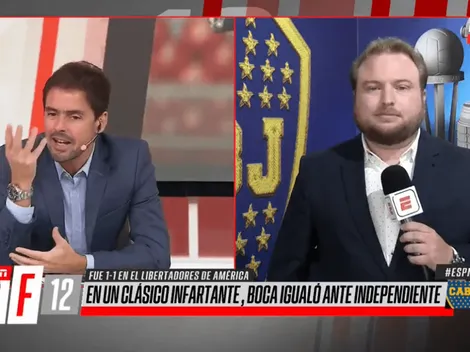 Closs criticó el nivel de un juvenil de Boca: "No le veo hacer nada"