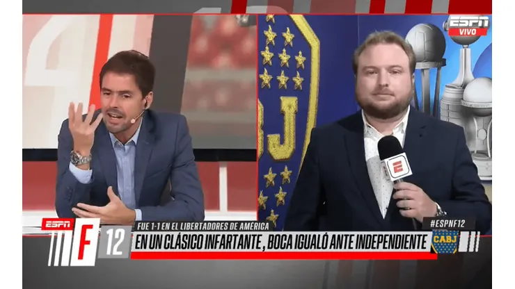 Closs criticó el nivel de un juvenil de Boca: "No le veo hacer nada"