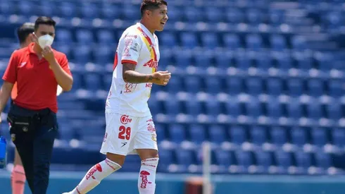 El gesto de Diego Jiménez en Atlético Morelia.