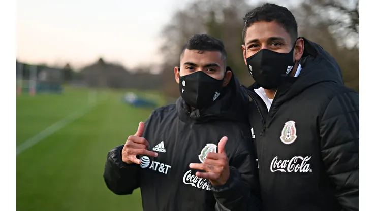 Orbelín Pineda y Luis Romo, presentes en Europa con la Selección de México