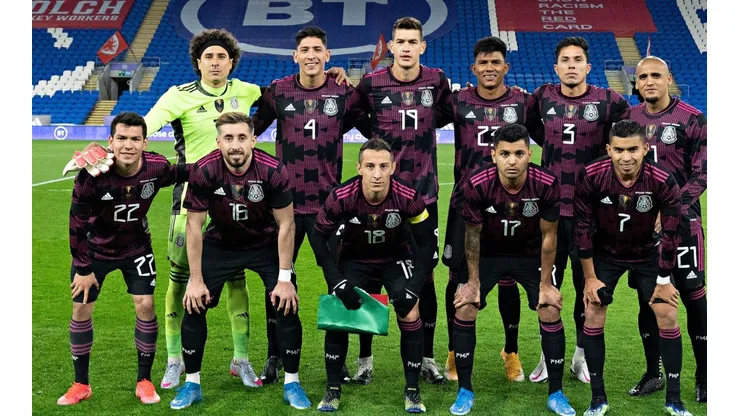 Posible alineación de México vs. Costa Rica.