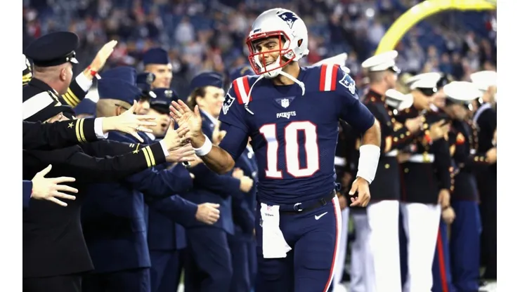Jimmy Garoppolo en New England Patriots