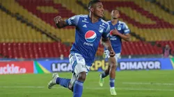 Por fin volvió el gol: Emerson Rodríguez puso en ventaja a Millonarios frente a Bucaramanga