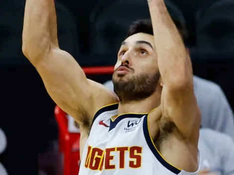 Video: Facundo Campazzo le ganó el rebote a un rival de casi dos metros