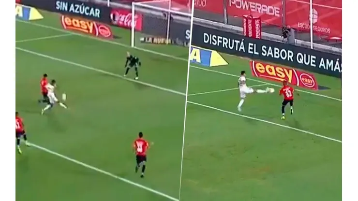 Video: Villa casi hace el gol de su vida, pero pegó en el travesaño y Maroni erró en el rebote