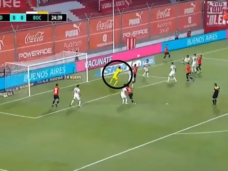 Video: Andrada salió a cualquier lado y Togni le dio el primero a Independiente