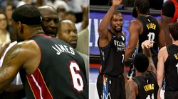 Michael Jordan, LeBron James, Kevin Durant, Kyrie Irving y James Harden