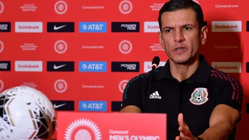 Jaime Lozano en conferencia de prensa.