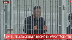 Es viral: el video de Gallardo agarrándose de la reja como un hincha más