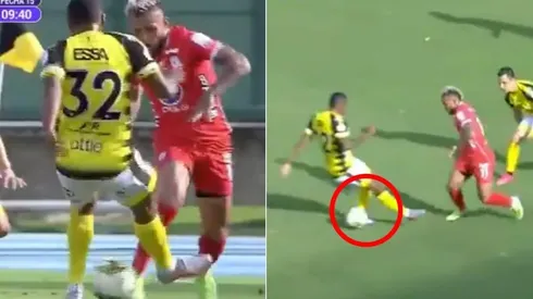 Que grosero: espectacular 'Túnel' de Duvan Vergara contra Alianza Petrolera