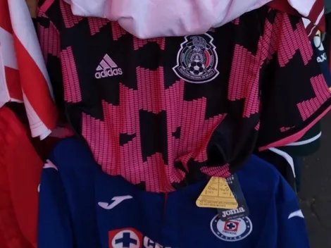 Venden nueva playera “original” de México en tianguis y mercados