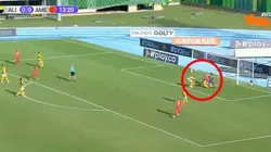 Definición a lo crack de Santiago Moreno y América se pone en ventaja vs. Petrolera