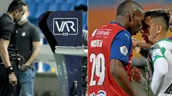 Insólito: se cayó la señal del VAR en pleno partido y salvó a Nacional de una roja
