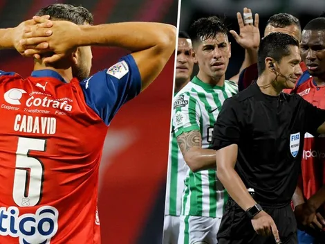 Todos somos Cadavid: el capitán del DIM se plantó y lanzó cruda crítica al VAR