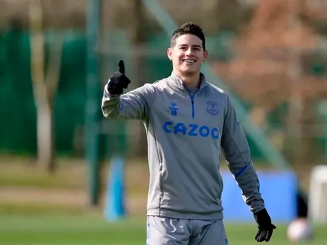 Nueva promesa de James para todo Everton: "Puedo estar mucho mejor"