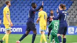 Un trámite: sin muchas complicaciones, Francia le ganó 2 a 0 a Kazajistán