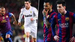 Dani Alves eligió entre Messi y Cristiano Ronaldo y lanzó una respuesta legendaria