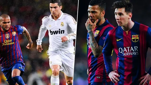 Dani Alves eligió entre Messi y Cristiano Ronaldo y lanzó una respuesta legendaria