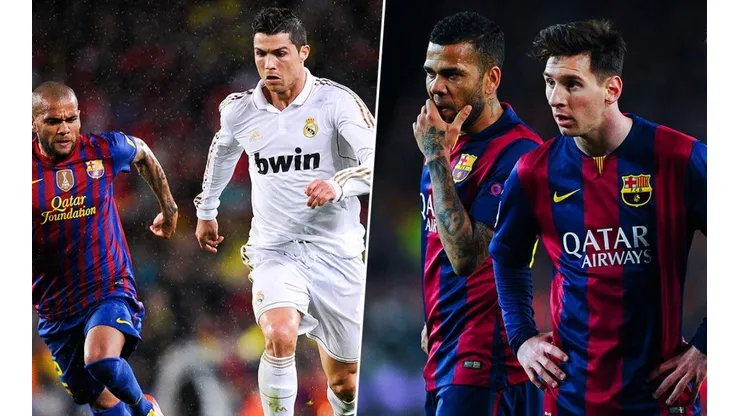 Dani Alves eligió entre Messi y Cristiano Ronaldo y lanzó una respuesta legendaria