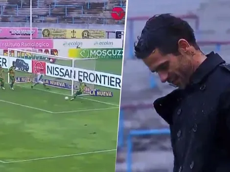 Minuto 89, partido empatado y Aldosivi erra esto: la reacción de Gago dice todo