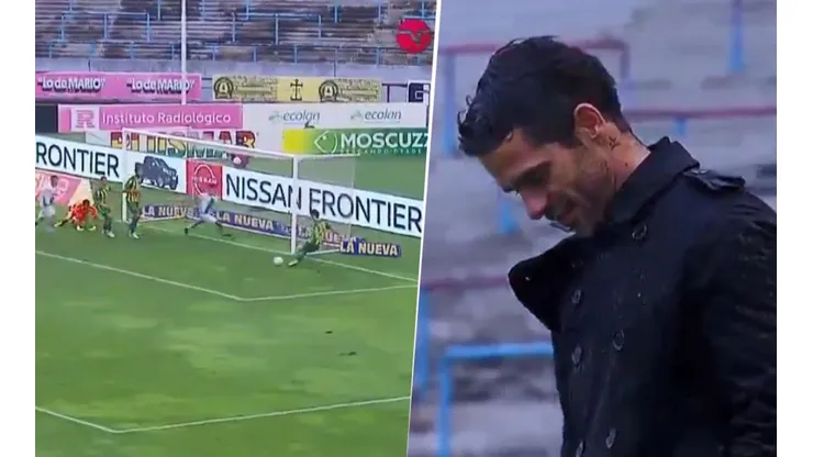 Minuto 89, partido empatado y Aldosivi erra esto: la reacción de Gago dice todo