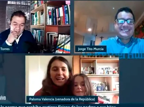 Hija de Paloma Valencia dejó en ridículo a la senadora: "¿Entonces por qué me pegas?"