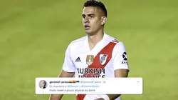 Los hinchas de Gremio hicieron tendencia a Borré por sus mensajes en Twitter