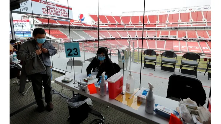 Vacunación contra Coronavirus en Levi's Stadium