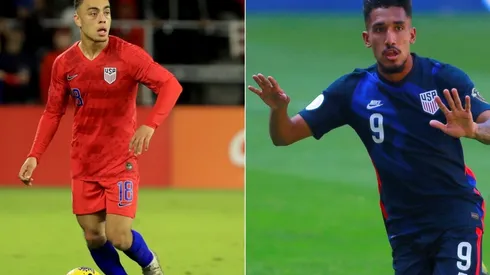 Sergiño Dest y Jesús Ferreira