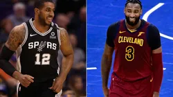 LaMarcus Aldridge y Andre Drummond